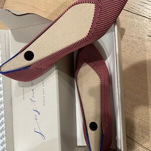 Red and Blue Women's Flats. New